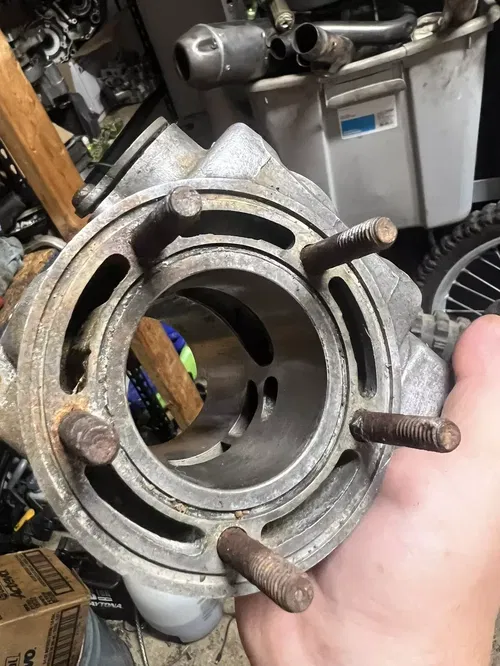 1996 husqvarna Wxc 125 Cylinder