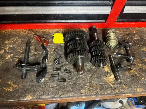 2008 KTM 250 SXF Transmission Tranny OEM Gears Forks Shaft 250 SXF XCF 2005-2012