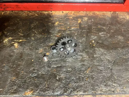 2014 - 2017 Yamaha YZ450F Complete OEM Oil pump drive gear assembly