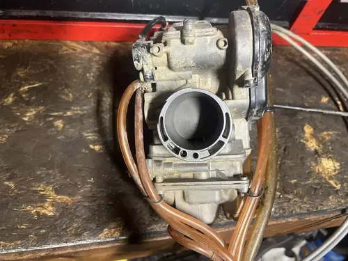 2008 KTM 250 SXF KEIHIN CR FLAT SLIDE CARBURETOR CARB THROTTLE CABLE 77031001400
