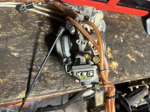2008 KTM 250 SXF KEIHIN CR FLAT SLIDE CARBURETOR CARB THROTTLE CABLE 77031001400