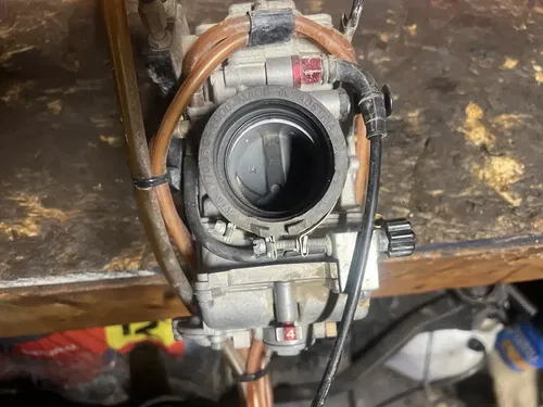 2008 KTM 250 SXF KEIHIN CR FLAT SLIDE CARBURETOR CARB THROTTLE CABLE 77031001400