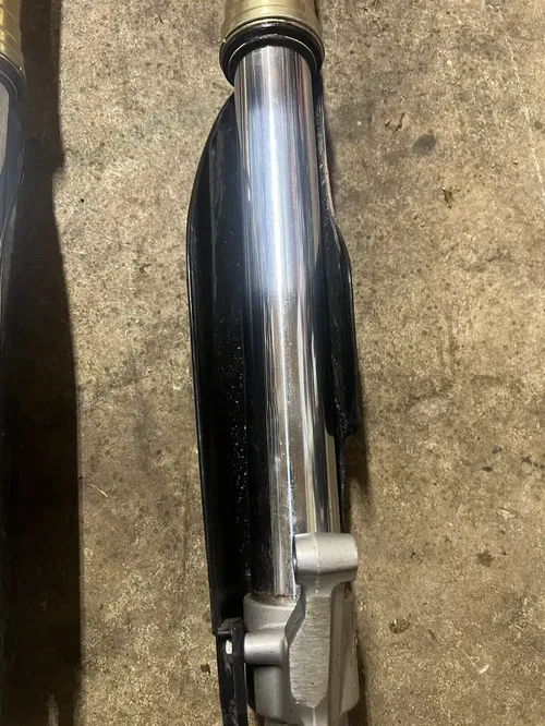 2013 SUZUKI RMZ250 RIGHT LEFT FRONT SUSPENSION FORKS SHOCKS #19057