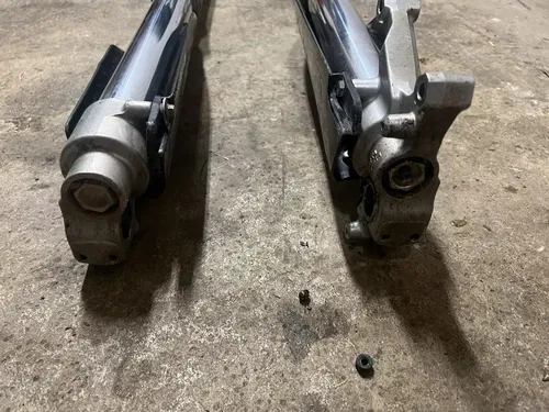 2013 SUZUKI RMZ250 RIGHT LEFT FRONT SUSPENSION FORKS SHOCKS #19057