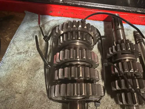 2014 14-16 KX250F OEM TRANSMISSION MAIN COUNTER DRUM GEAR 13128-0669 FORKS