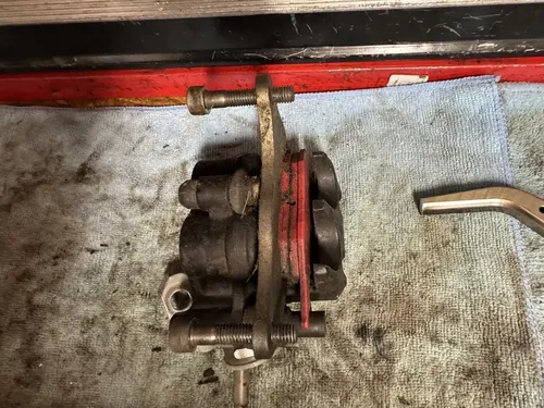 2009-2010 Kawasaki KLX250SF Front Brake Caliper, Master Cylinder, & Hose