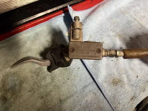 1994 89-95 RM125 RM 125 Front Brake Caliper Bracket Hose Master Cylinder Lever