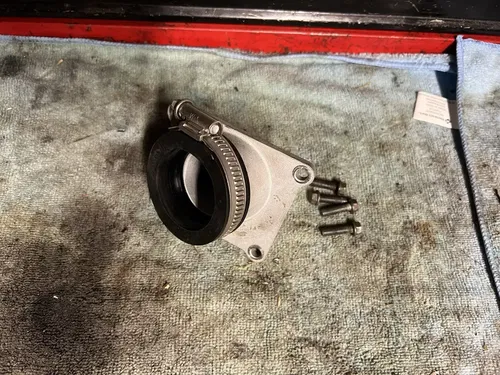 1992 - 1995 Suzuki RM125 RM 125 Intake Reed Cage Boot Inlet Rad Valve