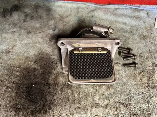 1992 - 1995 Suzuki RM125 RM 125 Intake Reed Cage Boot Inlet Rad Valve