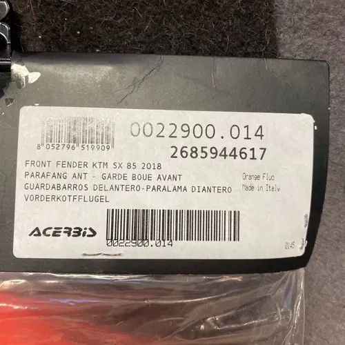 Flo Org Ktm 85 Sx Fender 