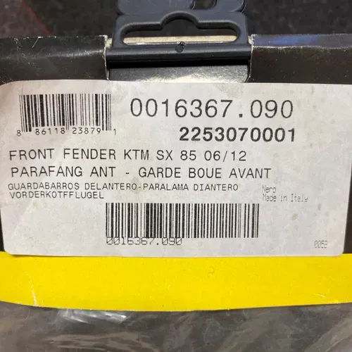 Front Ktm 85 Sx Fender