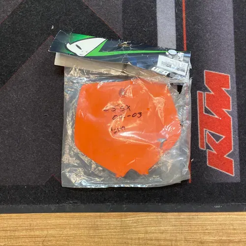 New UFO Ktm 65cc Front Number Plate 