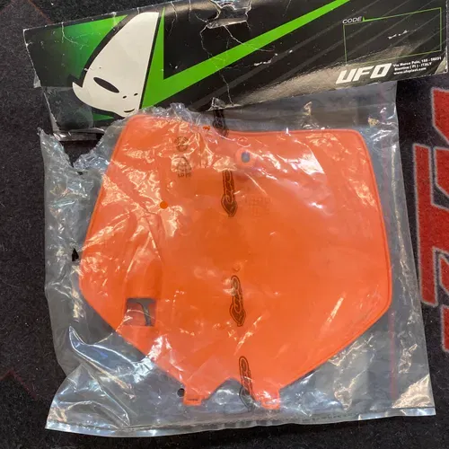 New UFO Ktm 65cc Front Number Plate 