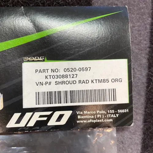 Ufo Ktm 85 Sx Plastics 