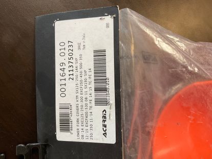 Acerbis Lower Fork Covers