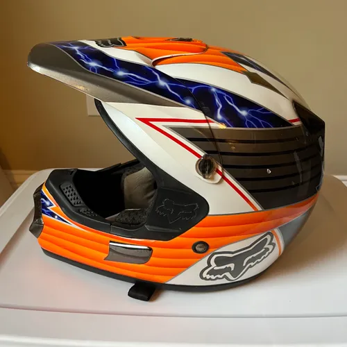 Fox Racing MX Pilot Series Helmet Ricky Carmichael RC4 Replica Size XL