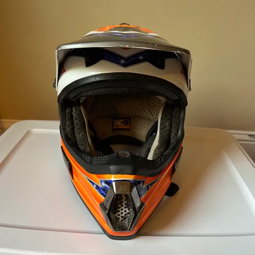 Fox Racing MX Pilot Series Helmet Ricky Carmichael RC4 Replica Size XL
