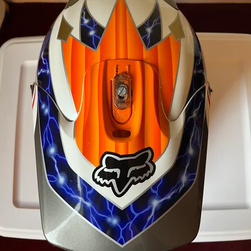 Fox Racing MX Pilot Series Helmet Ricky Carmichael RC4 Replica Size XL