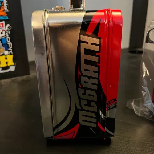 New Jeremy McGrath Thor Metal Lunchbox W/ Thermos