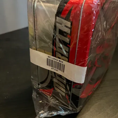 New Jeremy McGrath Thor Metal Lunchbox W/ Thermos