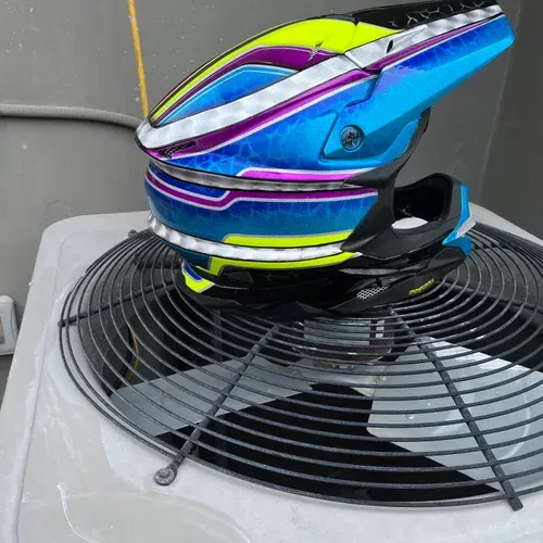 Shoei Vfx Evo Custom Paint Helmets - Size M