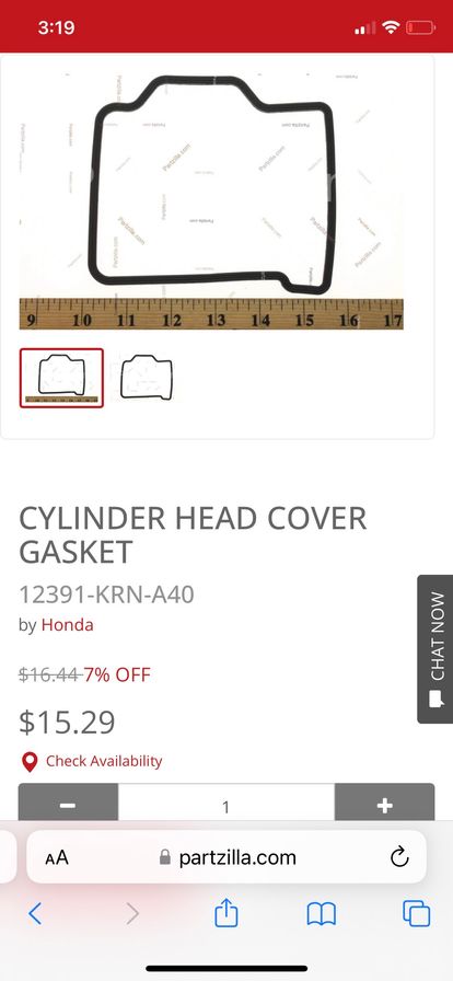 Cyclinder Head Gasket Cover 