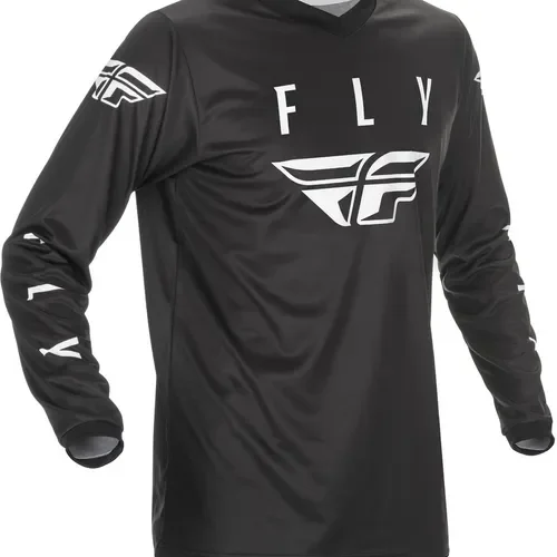 FLY RACING FLY UNIVERSAL JERSEY BLACK/WHITE 374-991