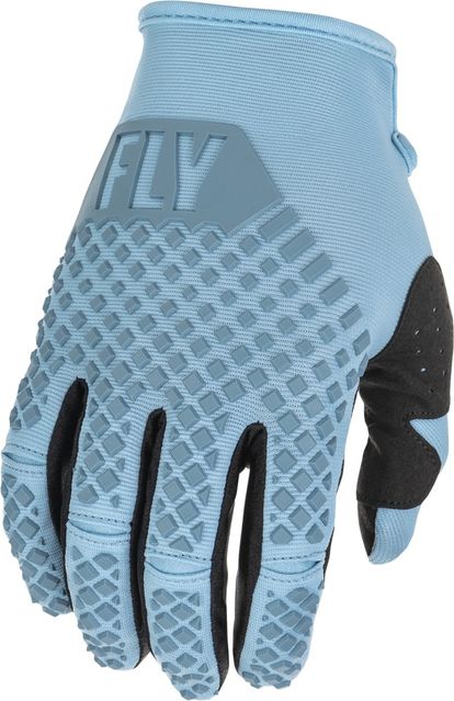 FLY RACING YOUTH KINETIC GLOVES - LIGHT BLUE - YOUTH SIZES
