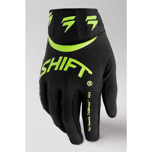 SHIFT YOUTH WHITE LABEL BLISS GLOVES - FLO YELLOW 
