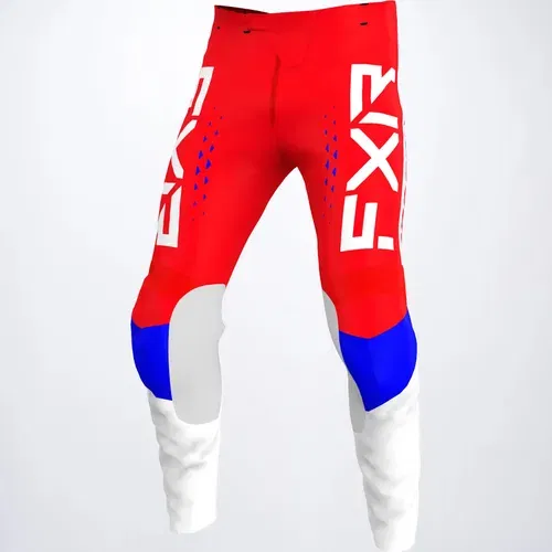 FXR Clutch Pro MX Pant - Red/Royal Blue/White