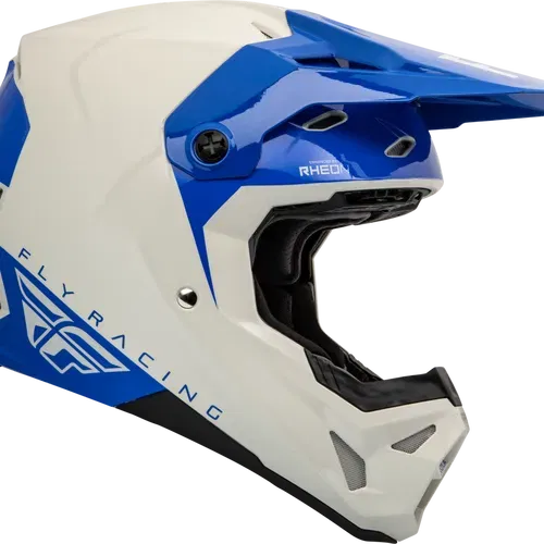 FLY RACING YOUTH FORMULA CP SLANT HELMET - GRAY/BLUE - YOUTH LARGE - 73-0032YL