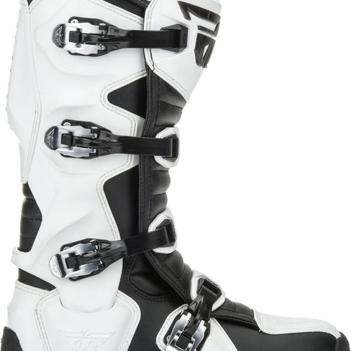 FLY RACING FR5 BOOTS - WHITE 364-704