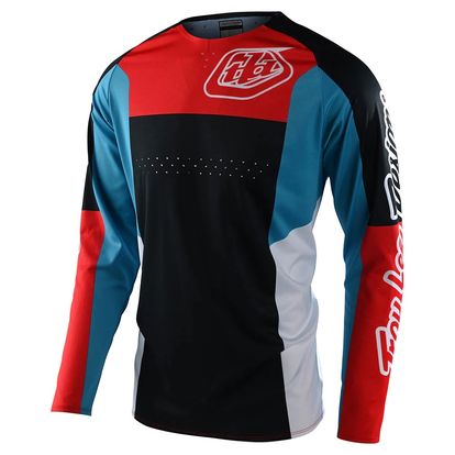 TROY LEE DESIGNS SE PRO JERSEY - QUATTRO NAVY/RED - ON SALE!