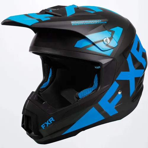 FXR Torque Team Helmet - Black/Blue