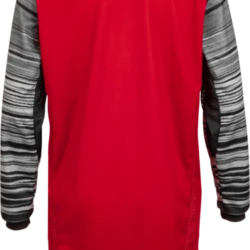 FLY RACING YOUTH KINETIC WAVE JERSEY RED/GREY