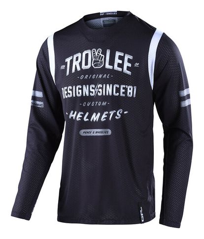 TROY LEE DESIGNS GP AIR JERSEY - ROLL OUT BLACK ON SALE!!