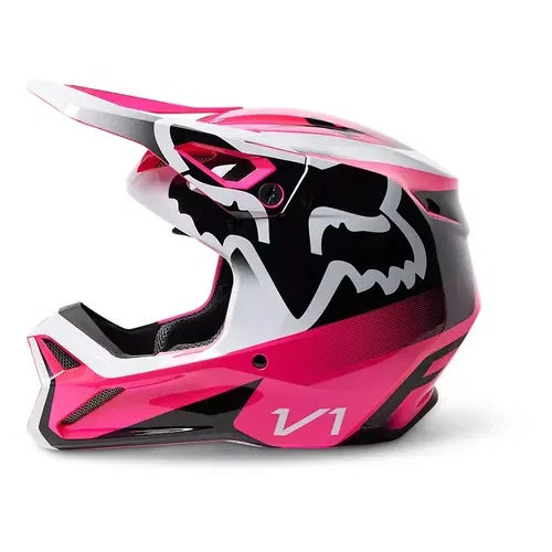 FOX RACING V1 LEED PINK HELMET - ADULT SIZES