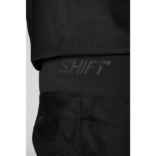 SHIFT WHITE LABEL BLAK PANTS - BLACK/BLACK