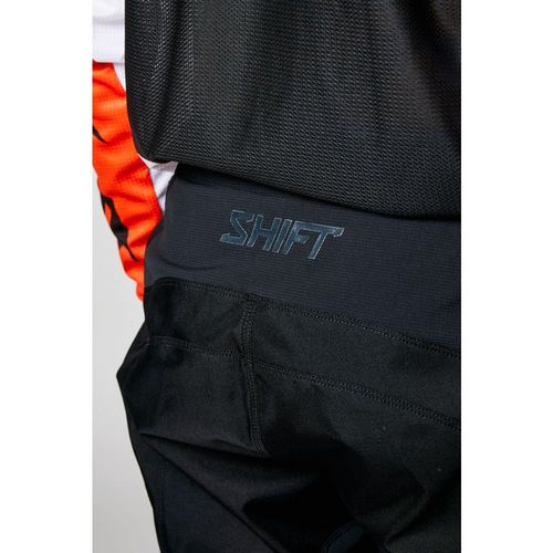 SHIFT WHITE LABEL BLAK PANTS - BLACK/BLACK