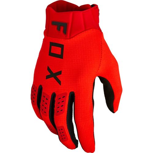 FOX RACING FLEXAIR GLOVES (FLO RED)