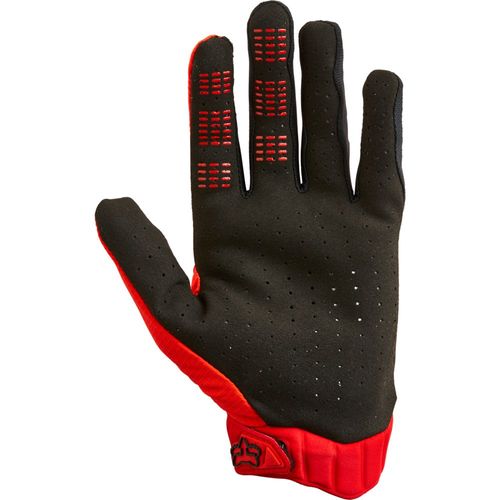 FOX RACING FLEXAIR GLOVES (FLO RED)