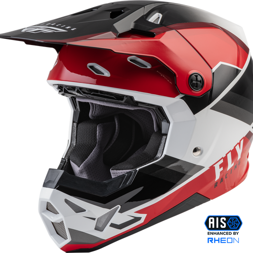 Fly Racing Youth Formula CP Rush Helmet - Black/Red/White - Youth Large