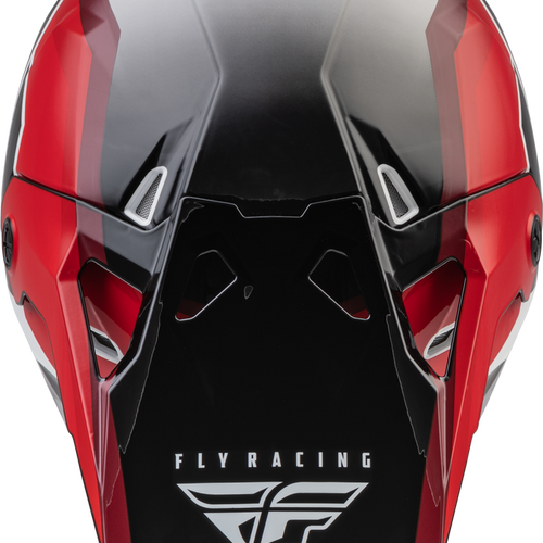 FLY RACING YOUTH FORMULA CP RUSH HELMET - BLACK/RED/WHITE 73-0021YL