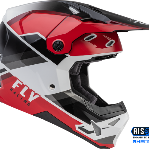 Fly Racing Youth Formula CP Rush Helmet - Black/Red/White - Youth Large