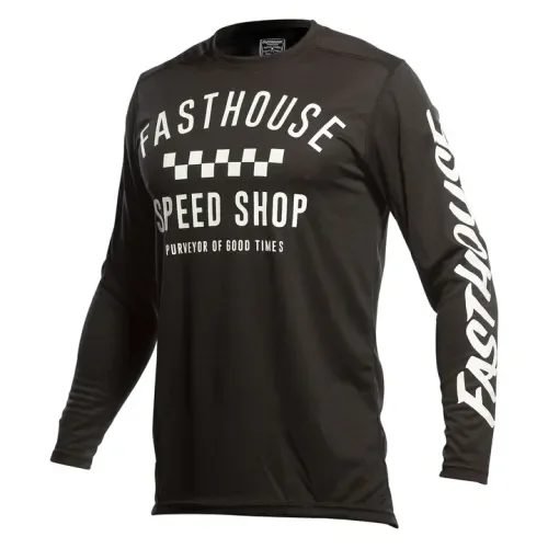 FASTHOUSE Carbon Jersey - Black X-LARGE 2731-0011