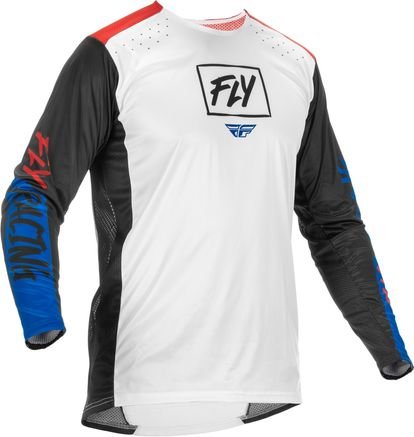 FLY RACING LITE JERSEY - RED/WHITE/BLUE - ADULT SIZES - SALE 375-723
