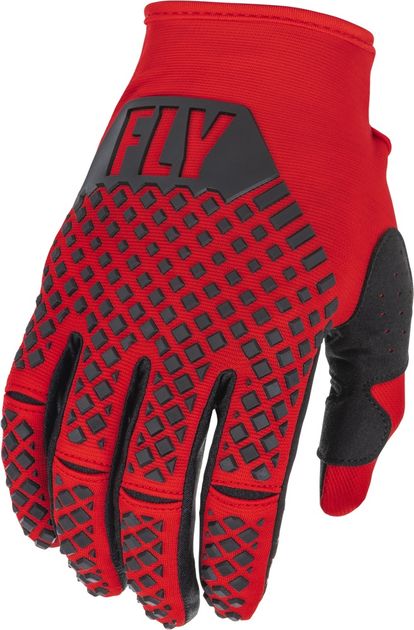 FLY RACING KINETIC GLOVES - RED/BLACK