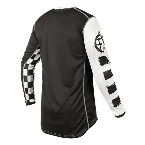 Fasthouse Grindhouse Punk Jersey  - Black/White - 2746-00