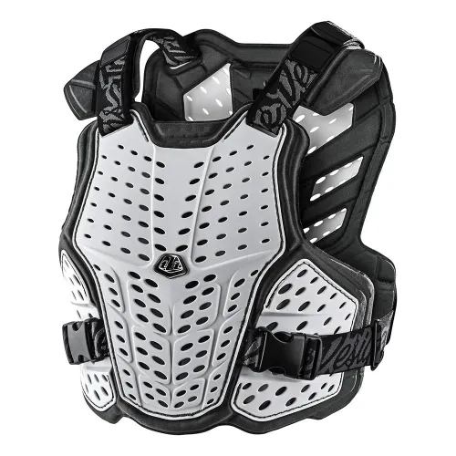TROY LEE YOUTH ROCKFIGHT CHEST PROTECTOR SOLID WHITE