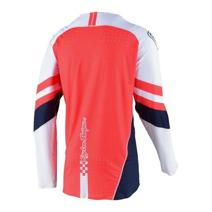 Troy Lee SE Ultra Factory Jersey - White/Navy - Adult Medium - 354008003